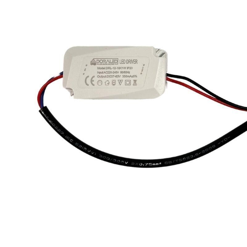 12-18x1W 350mA 37-63V Power LED Driver IP20