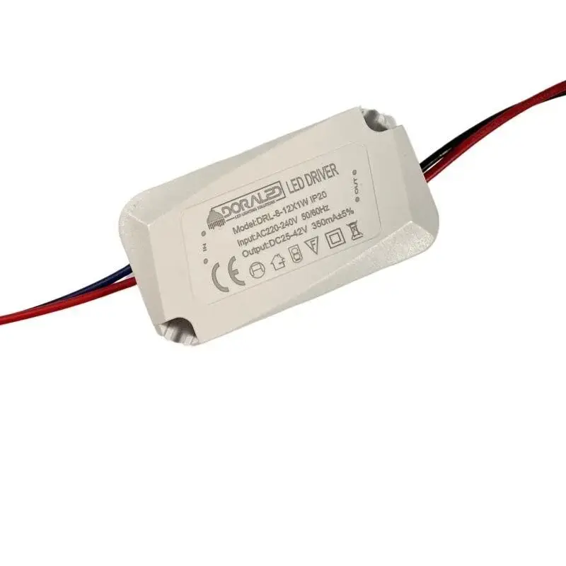 8-12x1W 350mA 25-42V Power LED Driver IP20