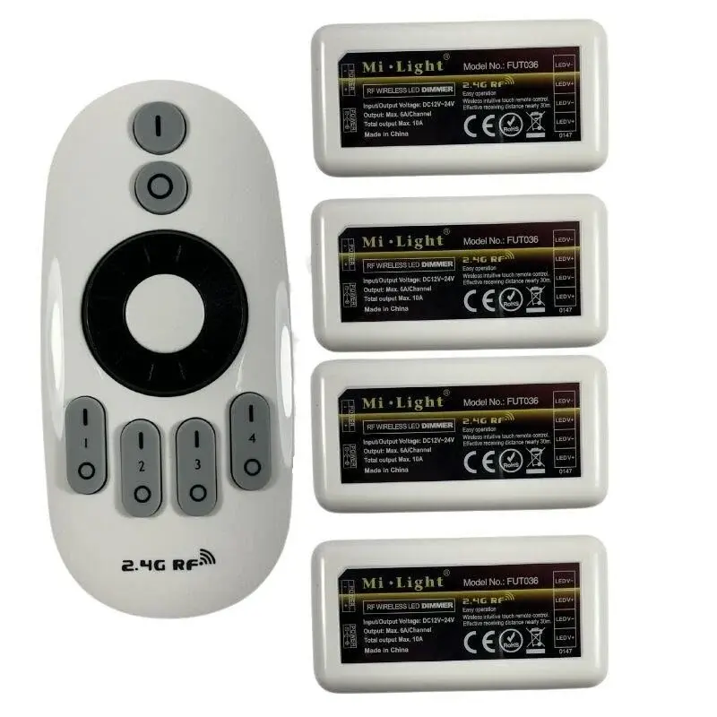 4 Kanal Touch Dokunmatik Led Dimmer 12-24V RF