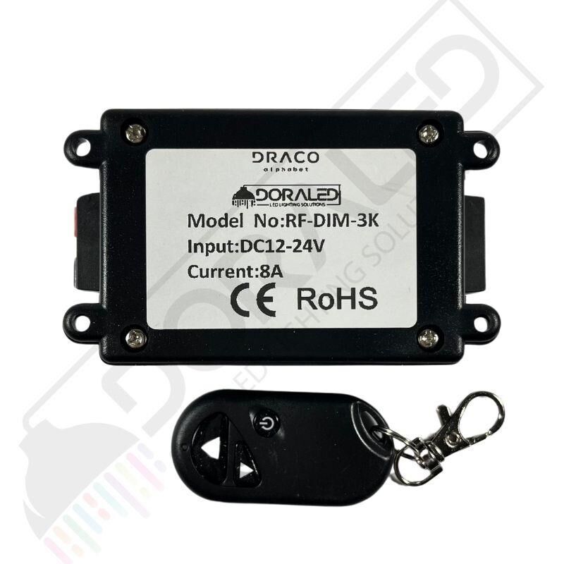 Kumandalı Led Dimmer RF Led Dimmer Uzaktan Kumandalı 12A