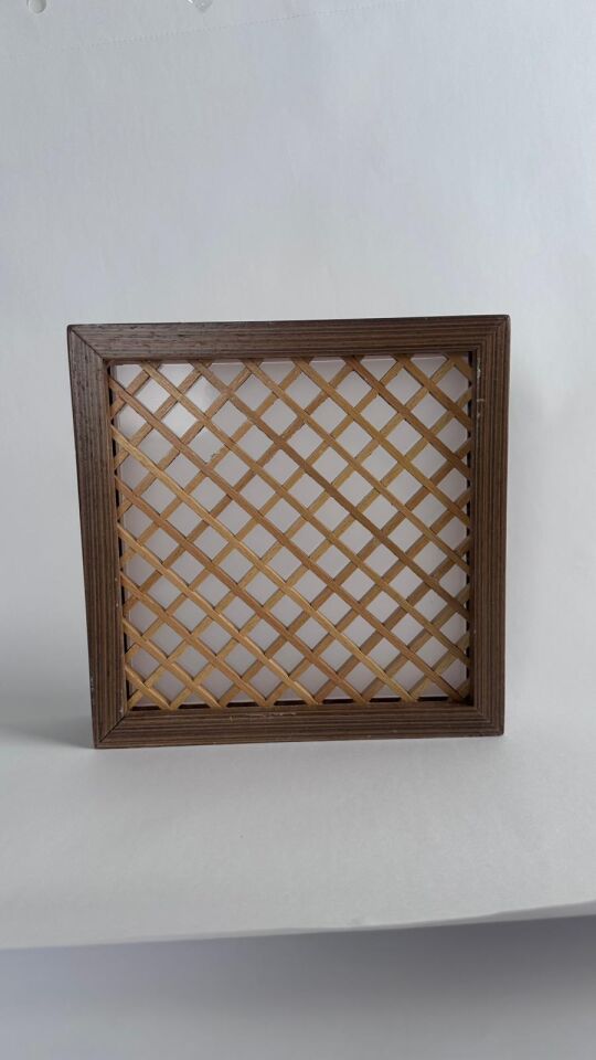 LED Ahşap Kaplama Tik Renk Tavan Aydınlatma