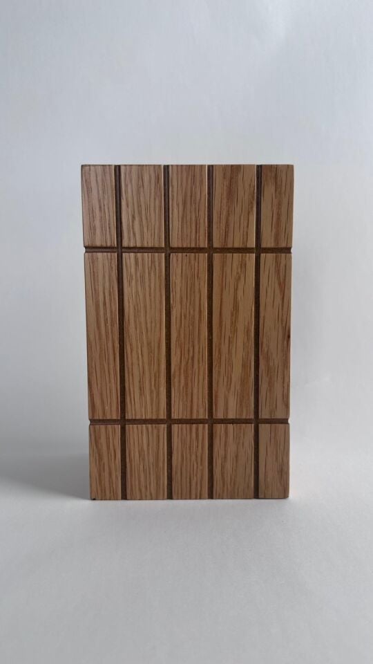 LED Ahşap Meşe Kaplama Renk Duvar Aydınlatma