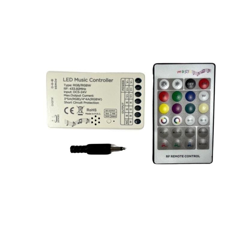 RGB / RGBW Müzik Sese Duyarlı Kontrol Cihazı