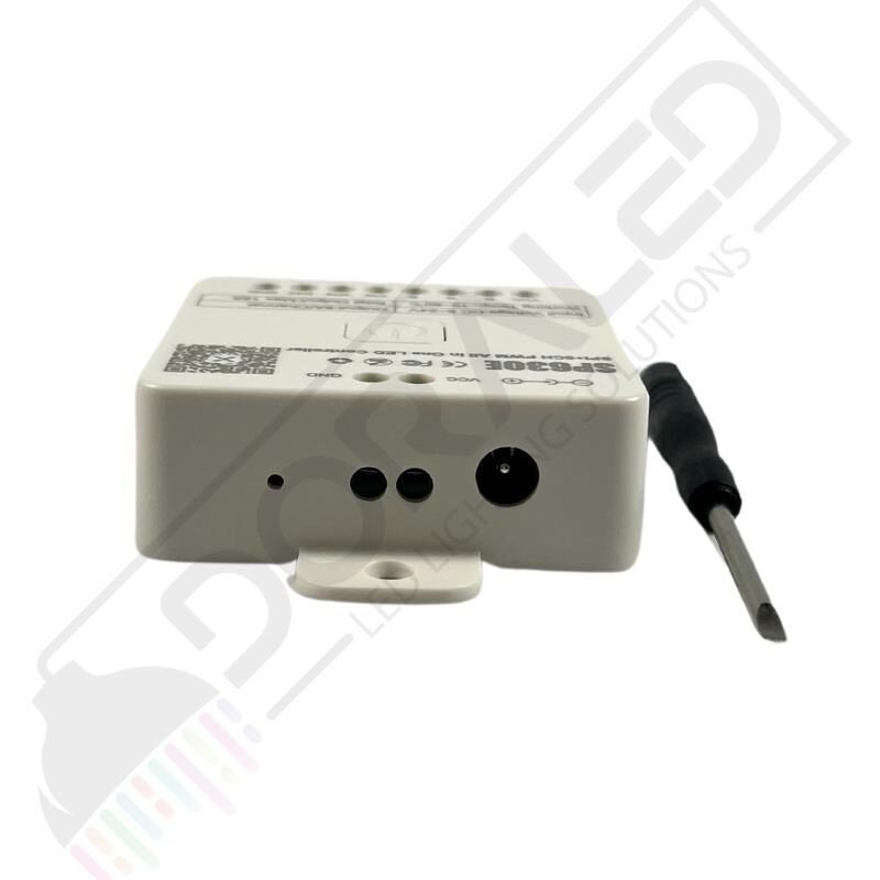 SP630E Bluetooth Müzik Pixel Şerit Led + 5 Kanal RGBW+WW Led Kontrol Devresi+Kumandası 5-24V