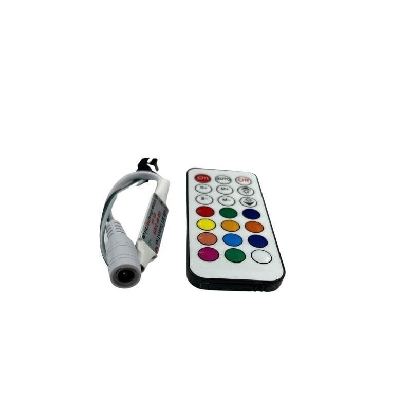 SP104E WS2811-WS2812 Volt ARGB Pixel Kontrol Devresi 21 Tuşlu RF Kumandalı Magic Led