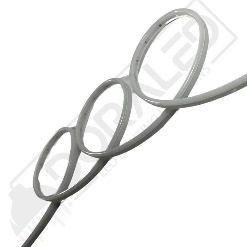 12 Volt 6x12mm Gün Işığı Esnek Neon Led 5 Metre (1 cm'de Kesilebilir.)