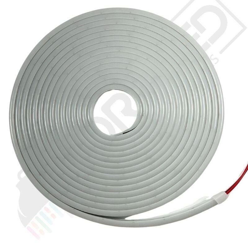 12 Volt 6x12mm Gün Işığı Esnek Neon Led 5 Metre (1 cm'de Kesilebilir.)