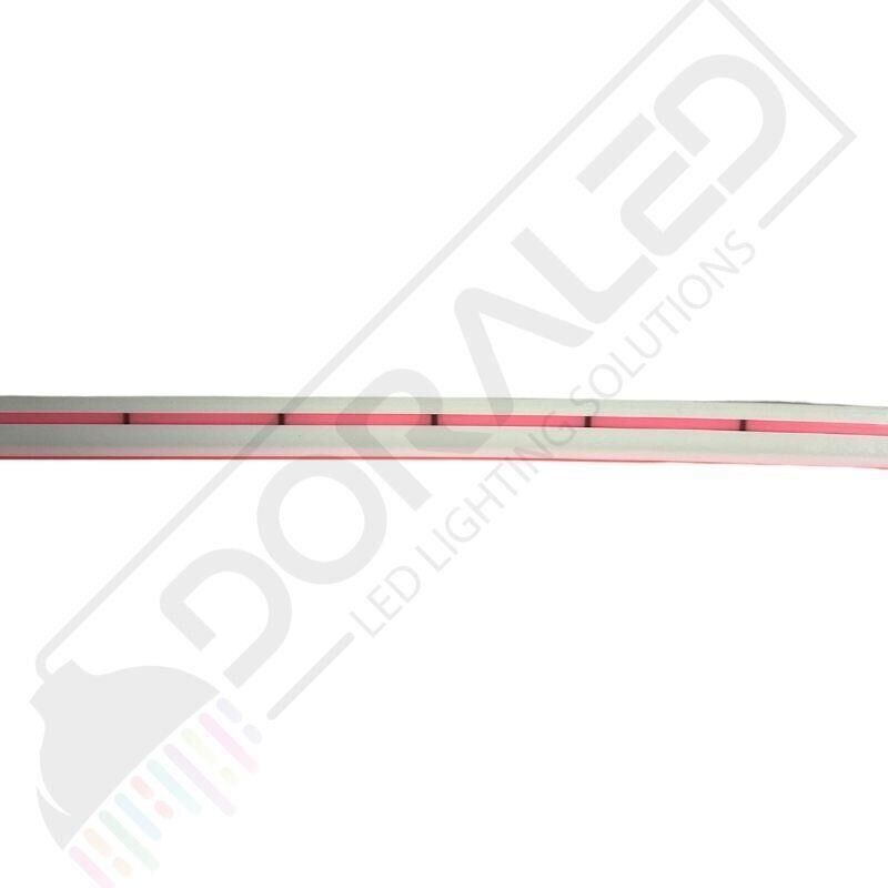 12 Volt 6x12mm Pembe Esnek Neon Led 5 Metre (1 cm'de Kesilebilir.)