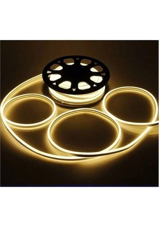 6x12mm Mor Renk Neon Led 50 Metre Makara