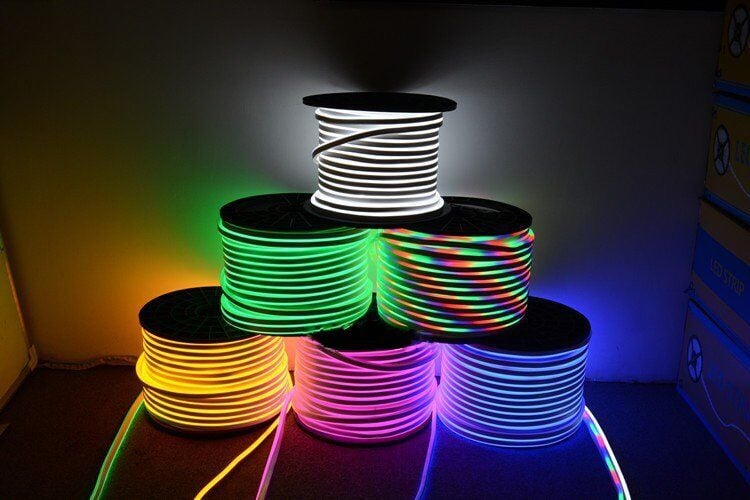 Mavi Neon Led 220V Tak Çalıştır 5 Metre