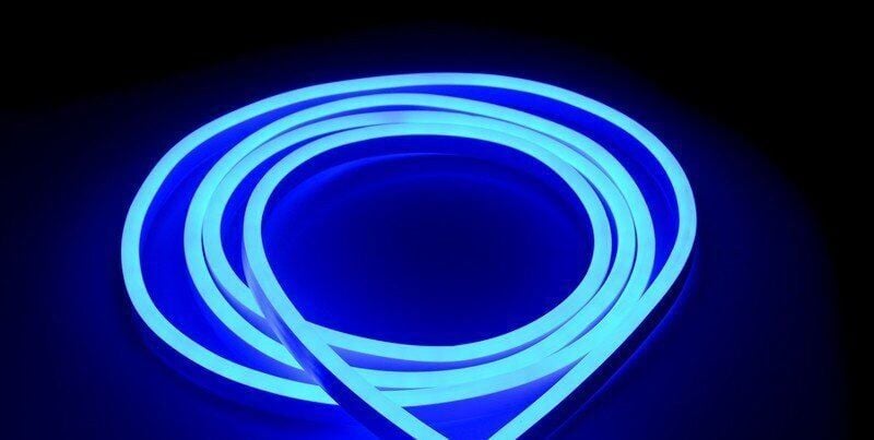 Mavi Neon Led 220V Tak Çalıştır 5 Metre