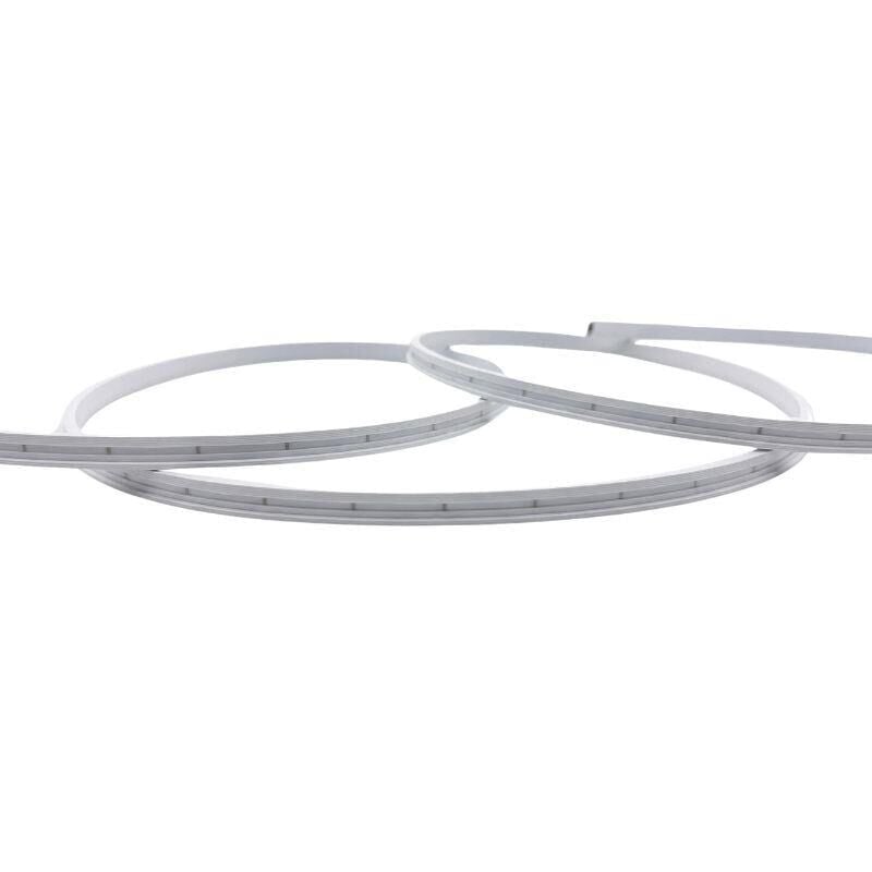 4x8mm 4000K Natural Beyaz 12 Volt 25M Flat Neon Led 2,5Cm de Bir kesilebilir Mobilya Gömme Düz Neon