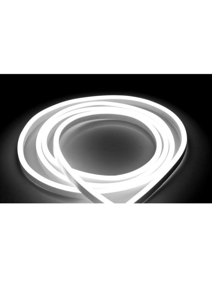 BEYAZ NEON LED TAK ÇALIŞTIR NEON LED 220 VOLT 5m