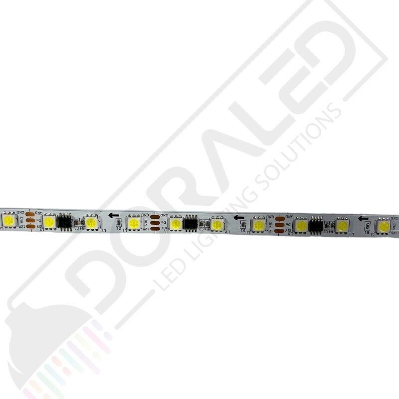 Beyaz Pixel Şerit Led 2811 12 Volt IP20 5M