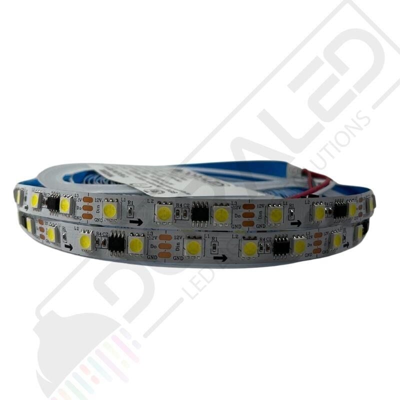 Beyaz Pixel Şerit Led 2811 12 Volt IP20 5M