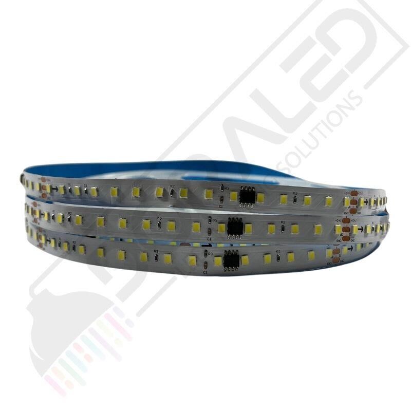 Beyaz Pixel Şerit Led WS2811 2835 Ledli 120Led/M 24 Volt IP20 10M